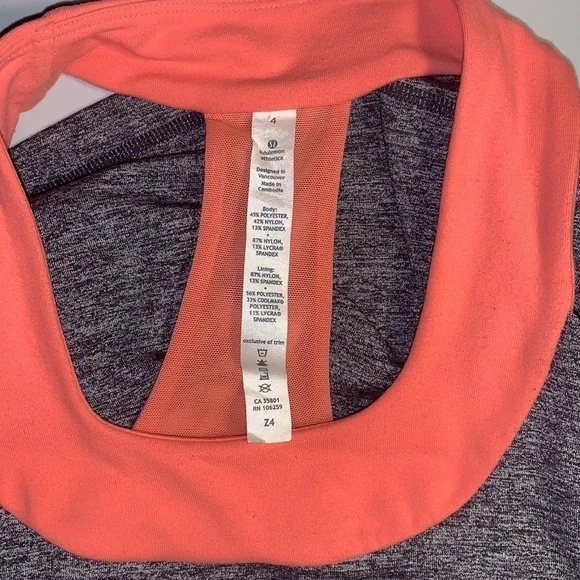 50% OFF MOVING SALE Lululemon Scoop Neck Tank Top Luon Classic - Picture 9 of 11